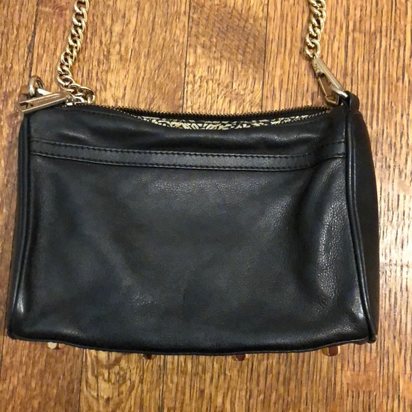 Rebecca minkoff black mini Mac purse - Picture 3 of 4